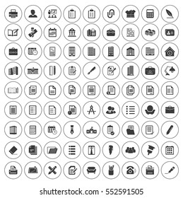 Office icons set