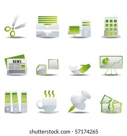 Office icons set