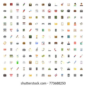 Office icons set