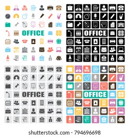 office icons set