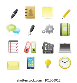 Office Icons Set Series For Your Website Or Application