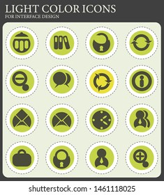 office icons set for web and user interface