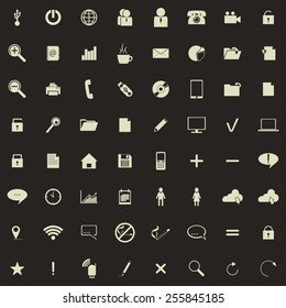 Office icons, web icons