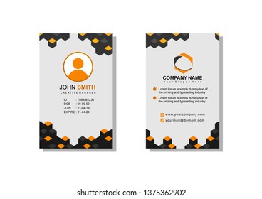 Office ID Card Template