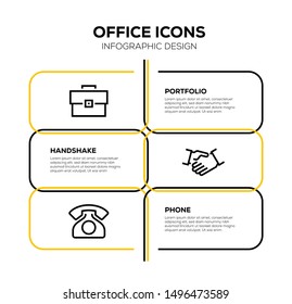 OFFICE AND ILLUSTRATION ICON CONCEPT