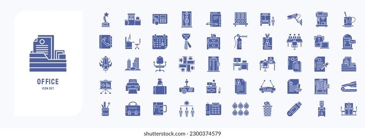 Office, including icon set.  icons like Tea, Team, Telephone, Time, and more