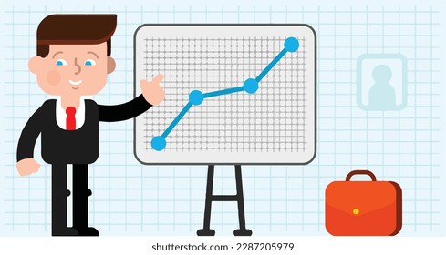 Office InfoGraphic Chart Design Vector File