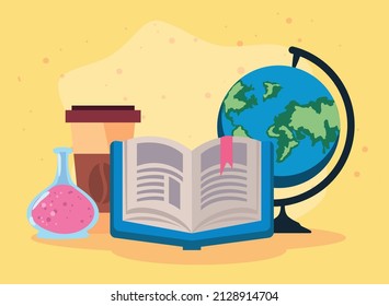 office instruments poster over yellow