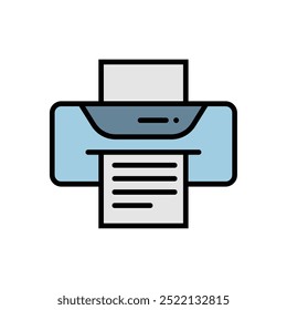 Office items icon stock vector
