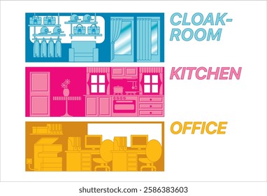 Office, Kitchen, Cloakroom, Interior Space