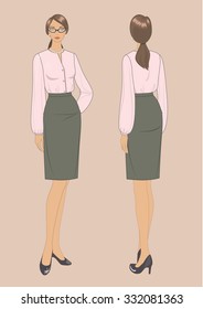 office lady
