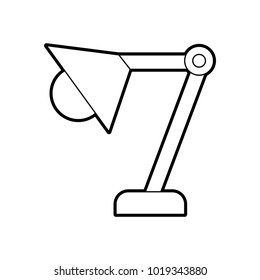 office lamp isolated icon