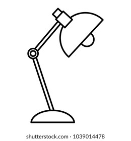office lamp isolated icon