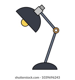 office lamp isolated icon