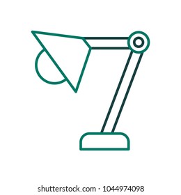 office lamp isolated icon