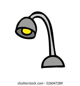 office lamp isolated icon vector illustration design