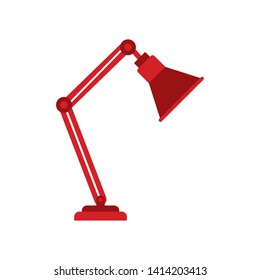 office lamp on white background