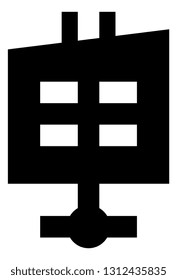 Office LAN Connection Vector Icon