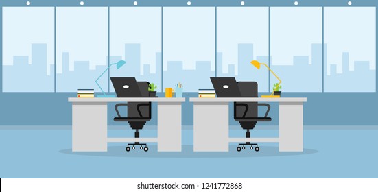 office  learning and teaching To work Using a design program vector illustration 