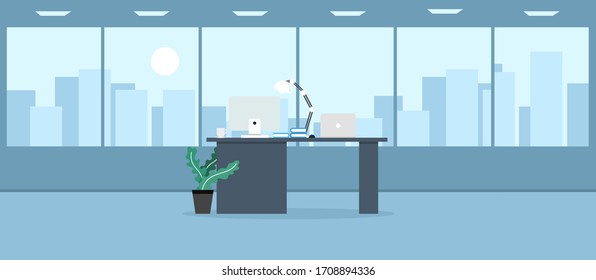 office  learning and teaching To work Using a design program vector illustration 