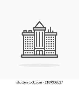 Office line icon. Editable stroke and pixel perfect. Can be used for digital product, presentation, print design and more.