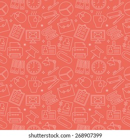 office line icon pattern set