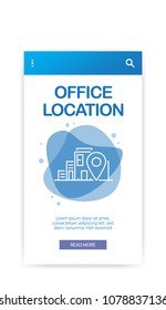 OFFICE LOCATION INFOGRAPHIC