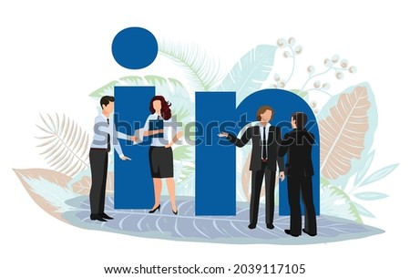 office management worker concept vector