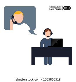 Office Manager Vector Isolated Illustration. Graphic Design Elements. Simple, Cartoon, Clear, Comic Character of Professional male employee, businessman, worker,worker,occupation. Working human.