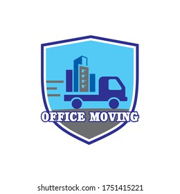 OFFICE MOVING LOGO , BUILDING LOGO
