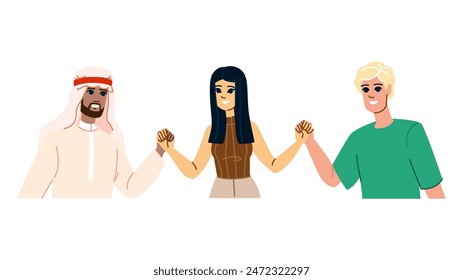 office multinational corporation  vector.  world worldwide, international window, woman work office multinational corporation character. people flat cartoon illustration
