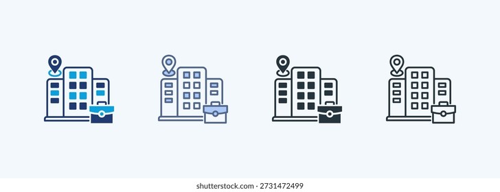 Office Multiple Style Icon Collection