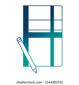 office notebook pencil office supplies