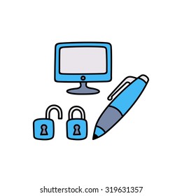 Office Object Logo Template