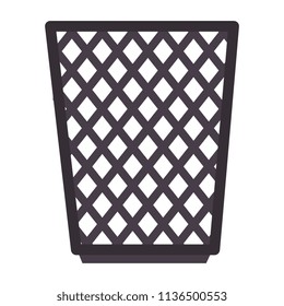 office paper bin icon