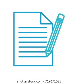 office paper and pencil supply stationery element