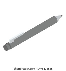 Office pen icon. Isometric of office pen vector icon for web design isolated on white background