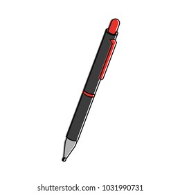 Office pen isolated