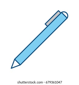 Office pen isolated