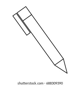 Office pen isolated