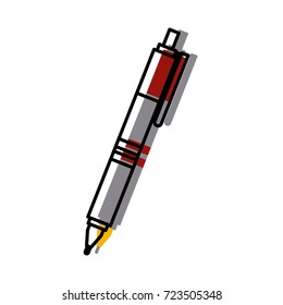 Office pen isolated