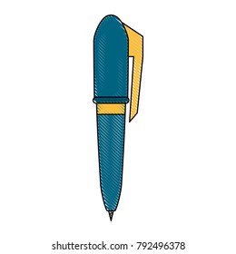 Office pen isolated