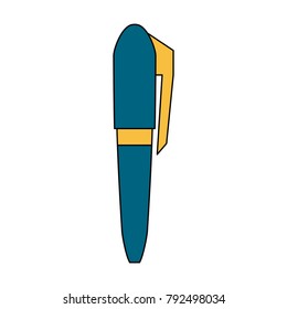 Office pen isolated