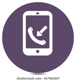 icono de teléfono de oficina

