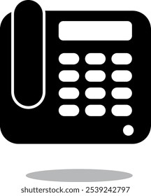 Office Phone Icon, flat design best vector icon