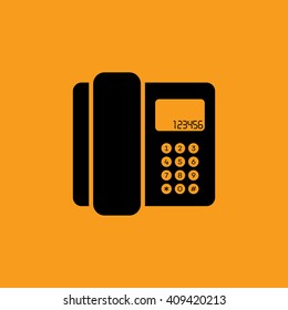 Office Phone Icon Vector