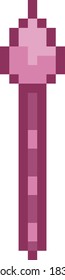 office pixel pink brush icon