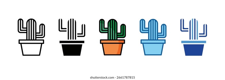Office Plant Icon Element For Design