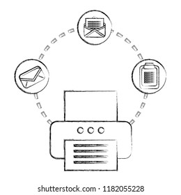 office printer email clipboard documents