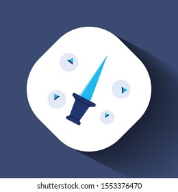 Office push pin icon - From Map, Navigation